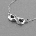 Stříbrný náhrdelník Infinity