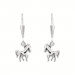 Dětské stříbrné náušnice Koníci 