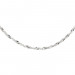 Stříbrný řetízek Singapore Ø030 45cm